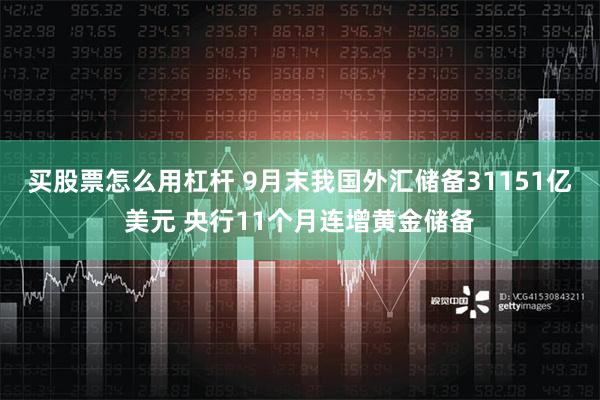 买股票怎么用杠杆 9月末我国外汇储备31151亿美元 央行11个月连增黄金储备