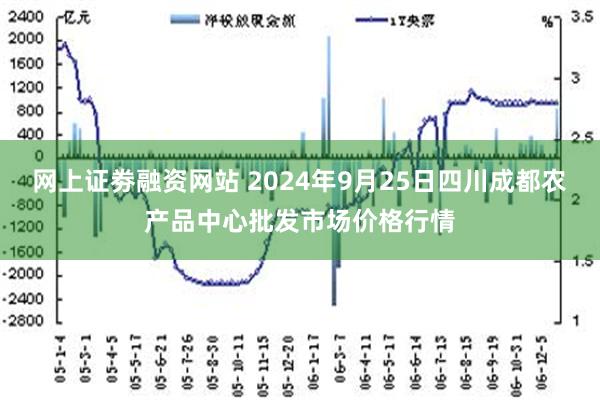网上证劵融资网站 2024年9月25日四川成都农产品中心批发市场价格行情