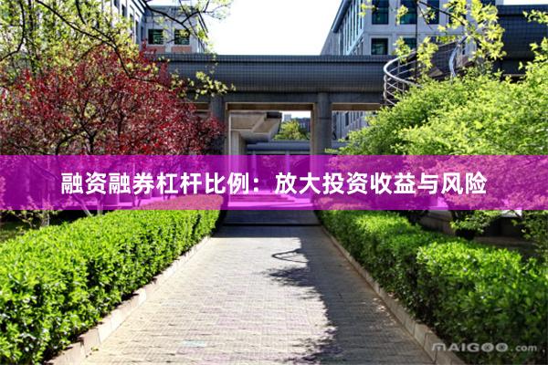 融资融券杠杆比例：放大投资收益与风险