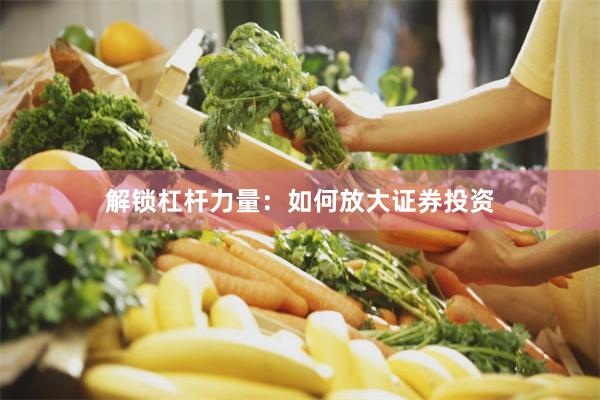 解锁杠杆力量：如何放大证券投资