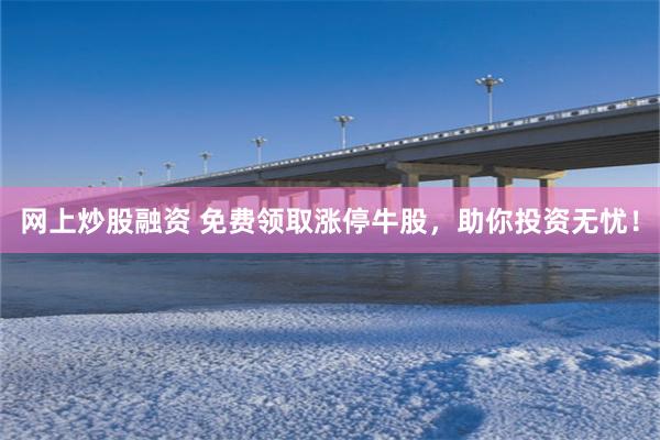 网上炒股融资 免费领取涨停牛股，助你投资无忧！
