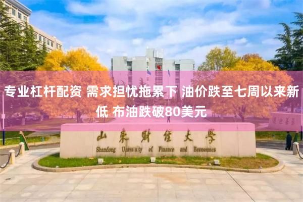 专业杠杆配资 需求担忧拖累下 油价跌至七周以来新低 布油跌破80美元
