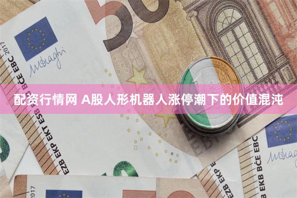 配资行情网 A股人形机器人涨停潮下的价值混沌