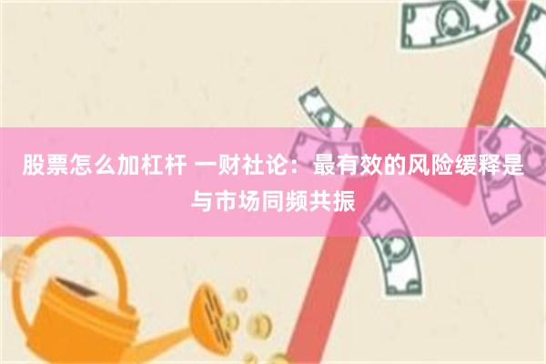 股票怎么加杠杆 一财社论：最有效的风险缓释是与市场同频共振