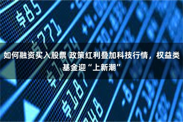 如何融资买入股票 政策红利叠加科技行情，权益类基金迎“上新潮”