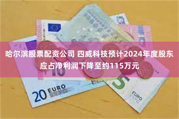 哈尔滨股票配资公司 四威科技预计2024年度股东应占净利润下降至约115万元