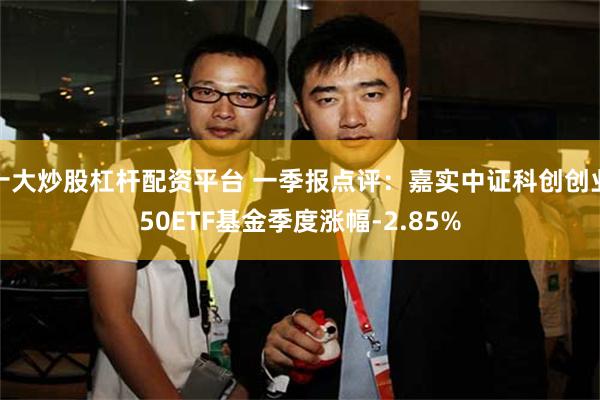 十大炒股杠杆配资平台 一季报点评：嘉实中证科创创业50ETF基金季度涨幅-2.85%