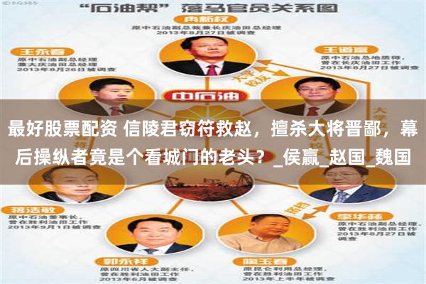 最好股票配资 信陵君窃符救赵，擅杀大将晋鄙，幕后操纵者竟是个看城门的老头？_侯赢_赵国_魏国