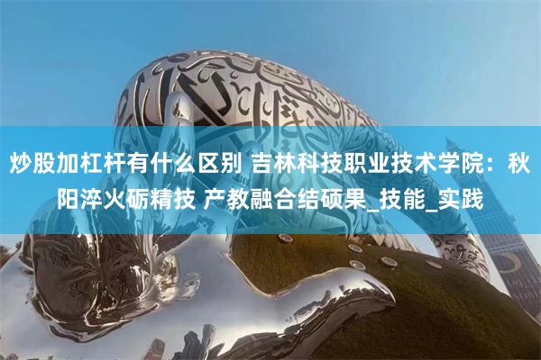 炒股加杠杆有什么区别 吉林科技职业技术学院：秋阳淬火砺精技 产教融合结硕果_技能_实践