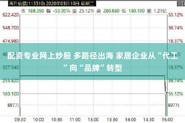配资专业网上炒股 多路径出海 家居企业从“代工”向“品牌”转型