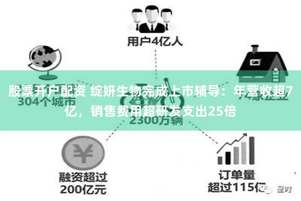 股票开户配资 绽妍生物完成上市辅导：年营收超7亿，销售费用超研发支出25倍