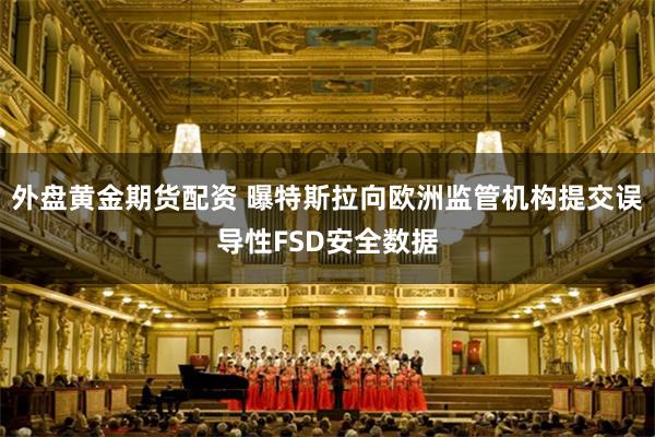 外盘黄金期货配资 曝特斯拉向欧洲监管机构提交误导性FSD安全数据